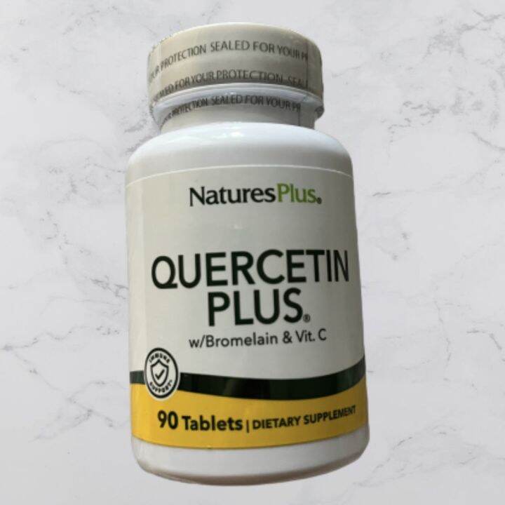 Natures Plus Quercetin Plus with Bromelain and Vitamin C Lazada PH