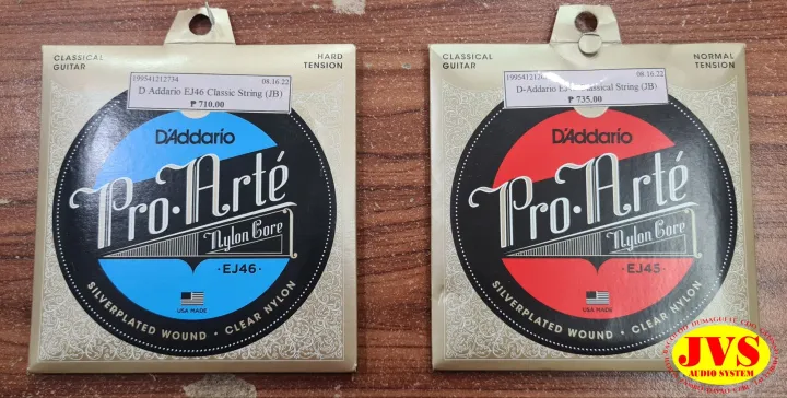 D'addario Pro Arte Nylon Core Classical Guitar Strings Set | Lazada PH