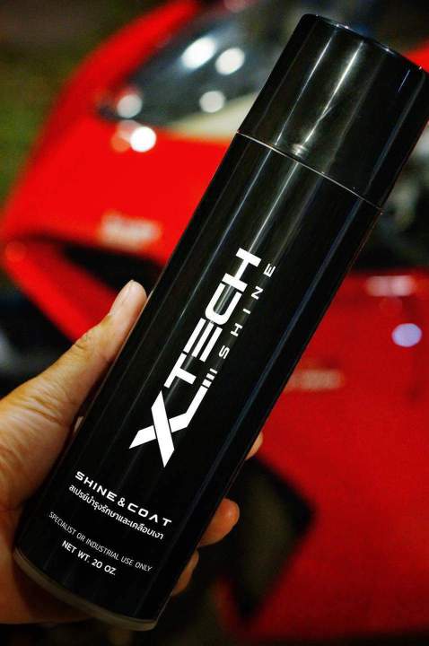 xtech-shine-2-สเปรย์เครือบเงา-และบำรุงรักษาสีรถ-ผลิตภัณฑ์ดูแลรถ-รักษารถ-แวก-อุปกรณ์มอเตอร์ไซค์