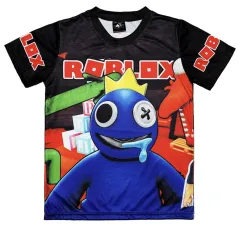 Children's terno jersey T-shirt sweatshirt Clothify Roblox T-shirt for Kids  Game Cartoon Printed Shirts 17005