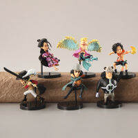 ?พร้อมส่ง?โมเดลการ์ตูนวันพีช ชุด 6 ตัว One Piece งานสวย