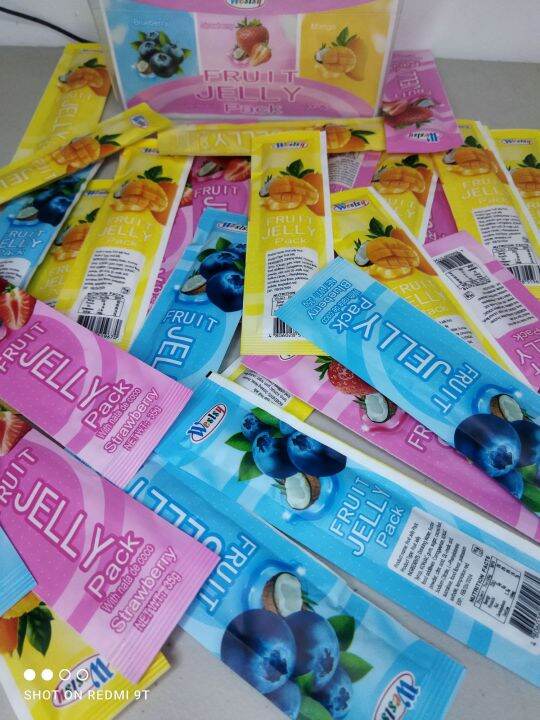 fruit jelly pack 30pcs in a tub assorted flavor Lazada PH
