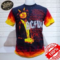 เสื้อมัดย้อม AC/DC Liquid bull ลิขสิทธิ์แท้100% by pop comics