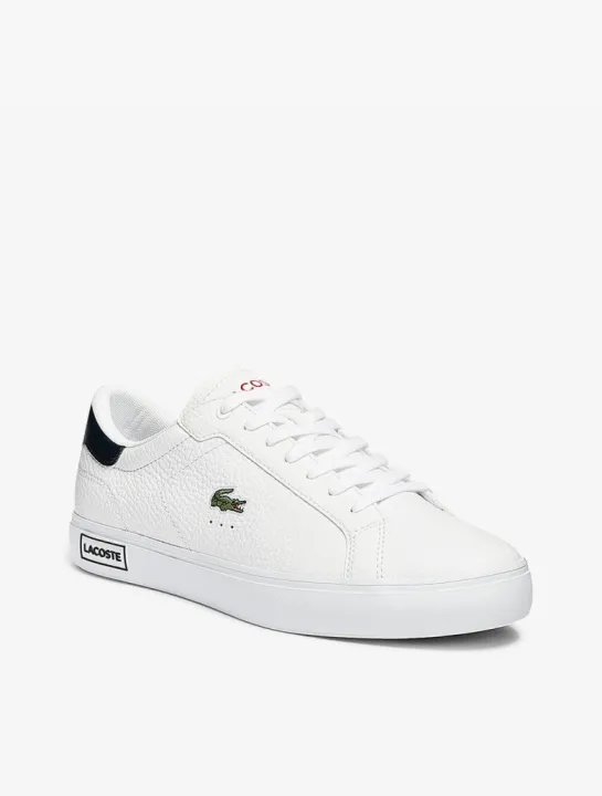 lacoste powercourt leather