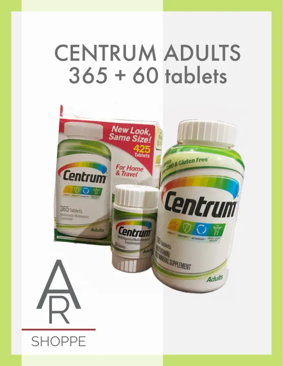 Centrum Adults 365 + 60 Tablets | Lazada PH