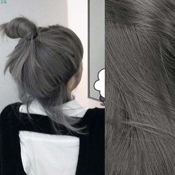 Schwarzkopf Official Authentic Black Tea Gray Hair Dye Authentic 2022