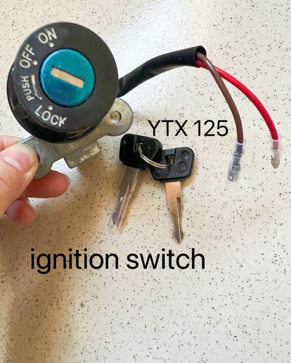 #2325 Yamaha YTX 125 ignition switch | Lazada PH