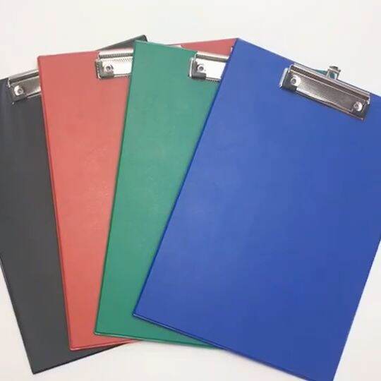 Leather Clipboard Long Size 23*35cm Holds 100 Sheets Clipboards Office