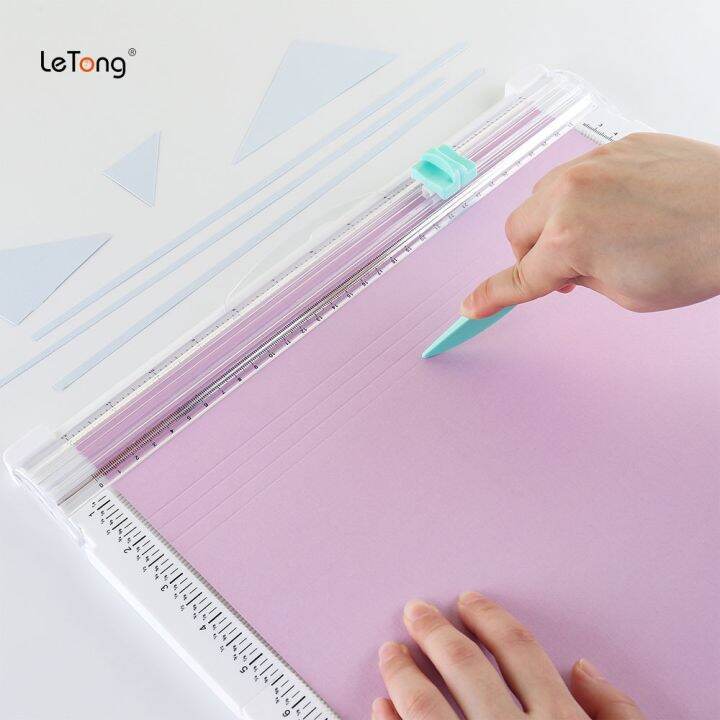 36x33.7cm Paper Trimmer Scoring Board Craft Paper Cutter Folding Scorer
