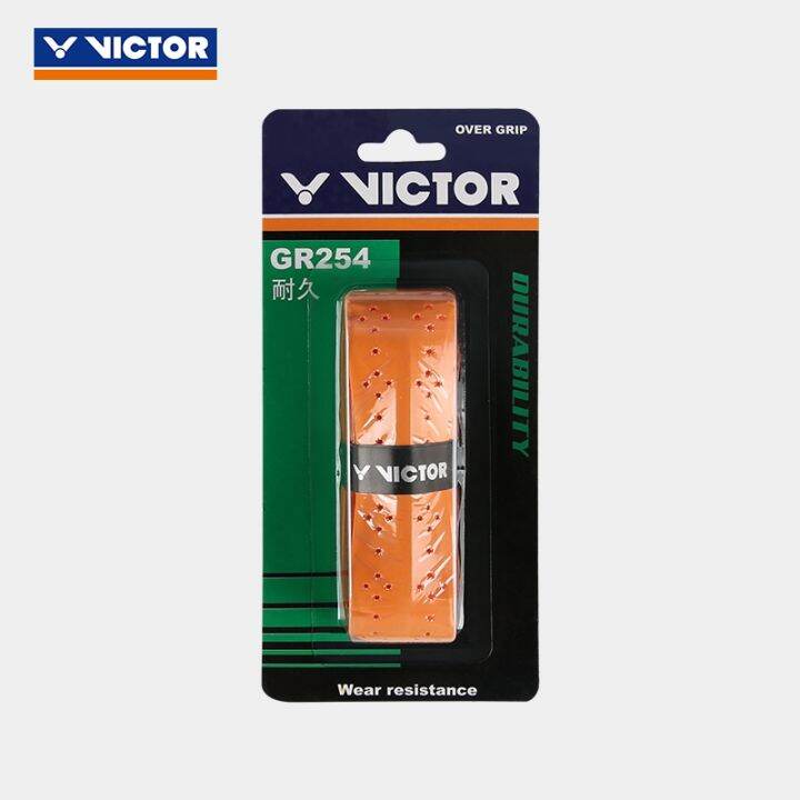 victor-victor-victor-victor-ไม้แบดมินตันกระดูกงูยางมือ-gr262-254แถบเดี่ยวดูดซับเหงื่อเหนียวกันลื่น