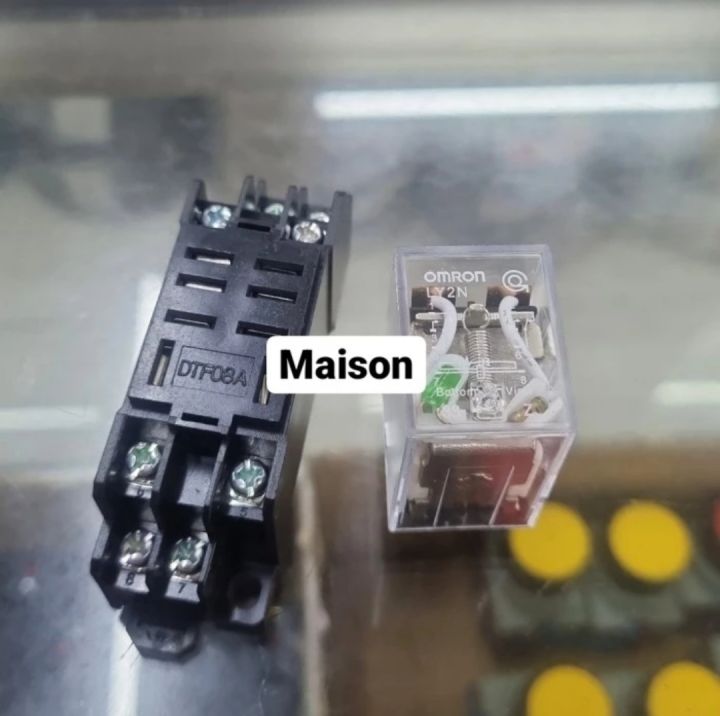 Relay Omron Ly2n 24vdc Socket Omron Relay Ly2n 24v Lazada Indonesia