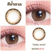 คอนเเทคเลนส์สีน้ำตาล ตาหวาน Bigeye brown