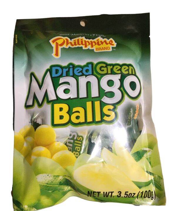 Cebu Dried green mango balls 100g Cebu delicay pasalubong Lazada PH
