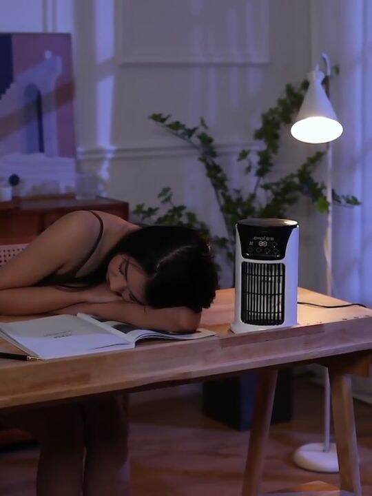 Bordon Original NEW USB Electric Airconditioner Mist Fan 6 Speeds Mini