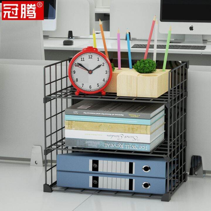 Desk Storage Rack Desktop Folder Storage Box Small Creative Office