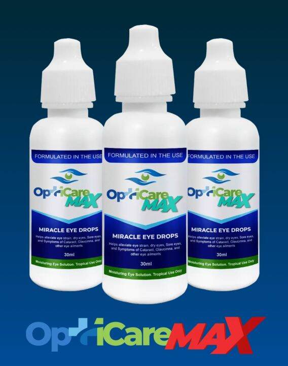 Opticare Max miracle eye drop for cataracts, diabetes Lazada PH
