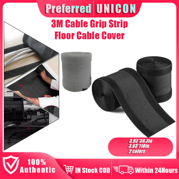 Soft Adjustable 1/3M Cable Wire Cover Home Office Open type self