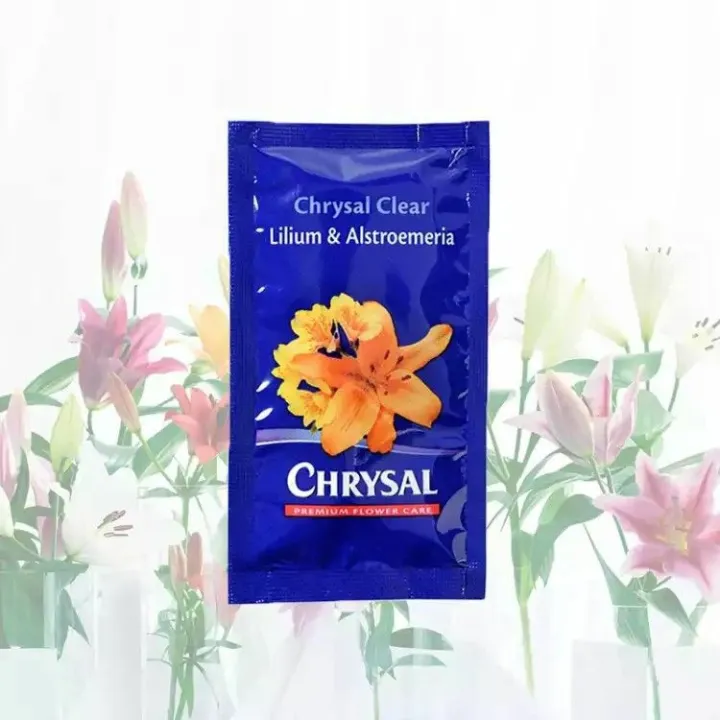 Chrysal Flower Food Packet Fresh Cut Flowers Clear formula Hydrate