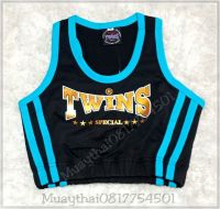 เสื้อกล้ามมวยไทย สำหรับผู้หญิง เกรดพรีเมียม ยี่ห้อ Twins special (Muay Thai Vest For Women Premium Grade, Twins Special Brand)