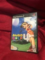 ตลับเกมส์มือสองญี่ปุ่น Ps2 เกมส์ Golf 4 ⛳️ everybody’s golf คู่มือครบน่าสะสม