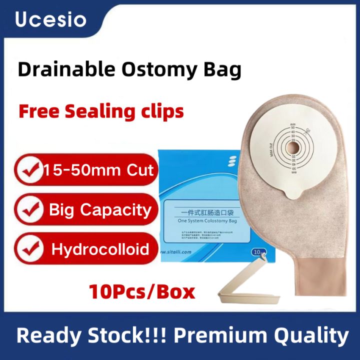 Colostomy Bag One-piece System Stoma Bag for Adult Pouch Ileostomy ...