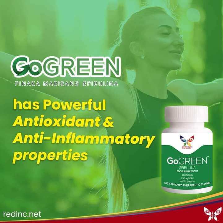 GO GREEN SPIRULINA Lazada PH