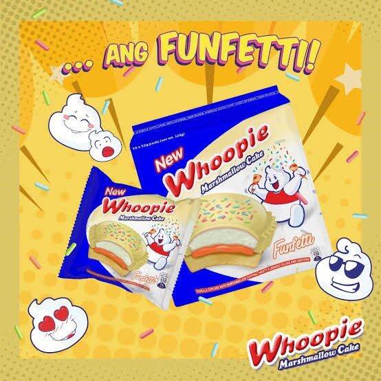 Whoopie marshmallow cake funfetti 30g x 10g Lazada PH