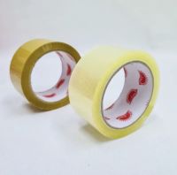 Tape เทปใส เทปสีน้ำตาล กว้าง 2 นิ้ว ยาว 100 หลา ( 1 ม้วน )