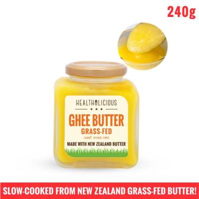 Grass-Fed Ghee Keto Butter กี เนยใส เนยคีโต จากวัวกินหญ้า by HEALTHOLICIOUS/ 240g
