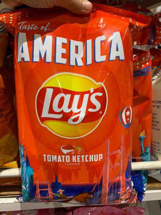 Lays Potato Chips America Tomato Ketchup 170g Lazada PH