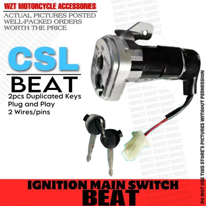 HONDA BEAT Ignition Main Switch for Motorcycle Accessories Lazada PH
