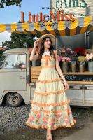 ?พร้อมส่ง?BLT ? Little Miss Florist : Maxi Dress