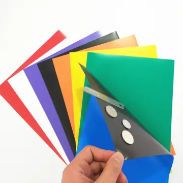 Rubber Soft Magnet Sheet A4 Magnetic Sheet Teaching Aids DIY Advertising Cut