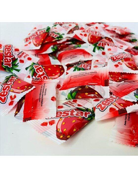 zestar sour gummy candy 50pcs/pack Lazada PH
