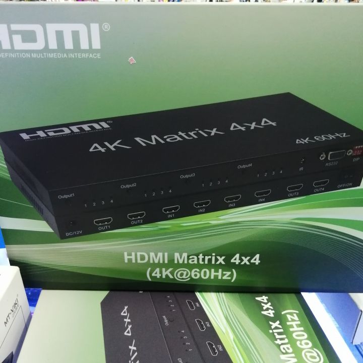 hdmi-2-0-4x4-matrix-switch-splitter-4k-4-in-4-out-60hz-1080p-hdcp-video-switcher-converter
