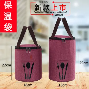 1pc Lunch box, handbag, square insulation bag, aluminum foil thickened bento  bag, office worker, student, meal carrying, large capacity picnic bag