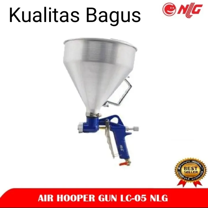 Spray Gun Hooper Hopper Gun Kamprot Cat Air Semen Tekstur Tabung