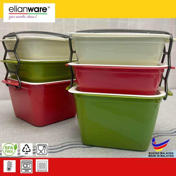 3 Tier Tiffin Carrier / 3 Layer Food Container / 3 Layer Lunch Box with