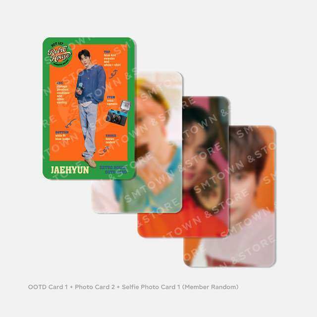 พร้อมส่ง-nct127-retro-house-random-ootd-card-pack