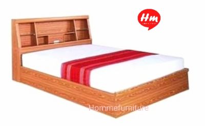 เตียงนอน​รุ่น​มีชั้นวางของ​หัว​เตียง​พร้อม​ไฟส่องสว่าง​หัวเตียงทันสมัย​รับน้ำหนัก​ได้​ดีมาก​3:5x6ซมพร้อม​จัดส่ง​
