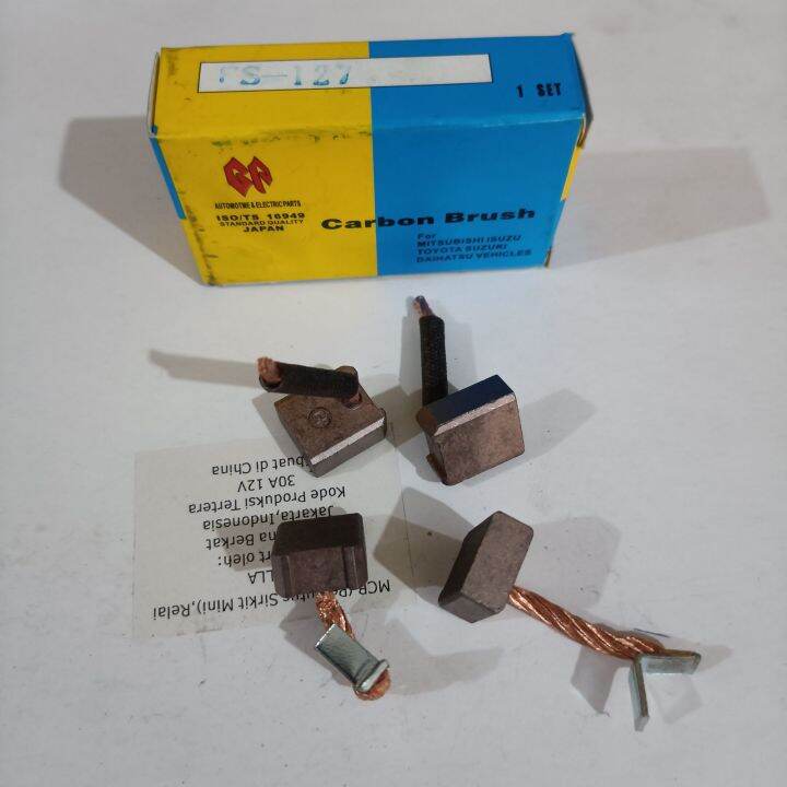 carbon brush starter FS127 mobil kijang 7k twincam feroza Lazada