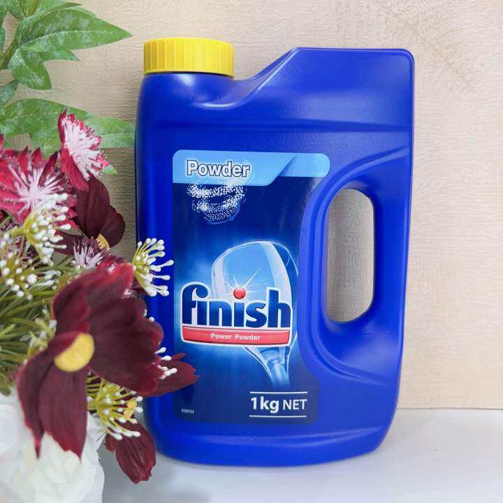 เก็บโค้ดส่งฟรี-finish-dishwasher-classic-power-powder-lemon-sparkle-1kg-ฟินิช-ผงล้างจาน-สำหรับเครื่องล้างจาน-อัตโนมัติ