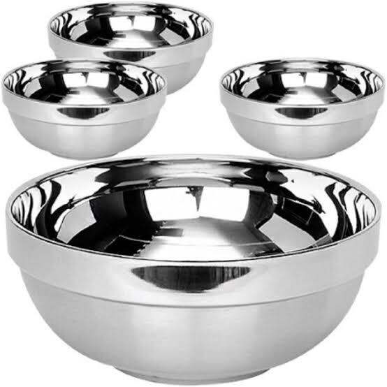 Stainless Steel Bowl ( Korean Vacuum Insulated Double Wall Stainless