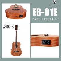 Enya EB-01 34 นิ้ว กีต้าร์โปร่งไฟฟ้า