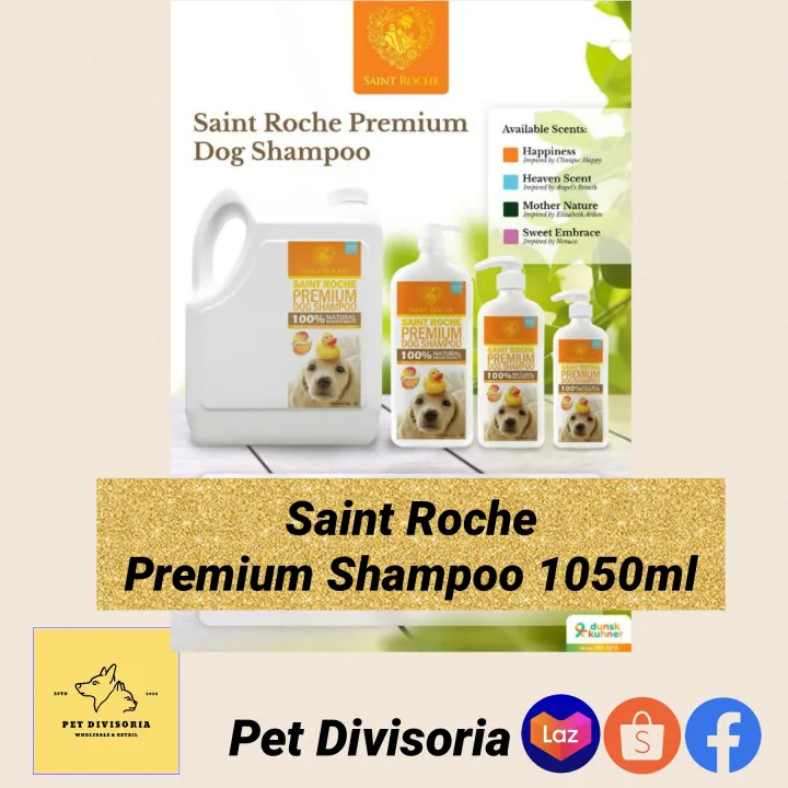 St. Roche Premium Dog Shampoo 1050ml Lazada PH