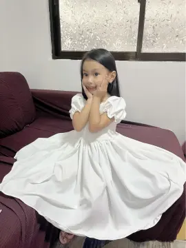 Buy White Gown Dress For Kids Online | Lazada.Com.Ph