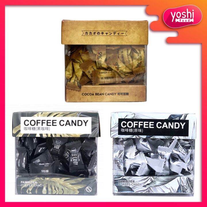 [4 Vị] Kẹo Cứng Cafe Đài Loan Pamiriter Coffee Candy Hộp 70gr Lazada.vn