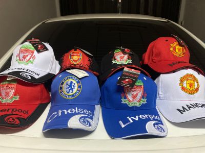หมวกทีมสโมสรฟุตบอล หมวกแฟชั่นสวยสวย หมวทีมสโมสรฟุตบอล มีหลายทีมให้เลือก