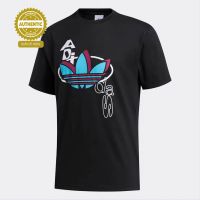 เสื้อยืด Adidas Streetball Trefoil สีดำ