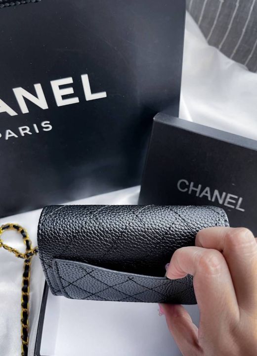 กระเป๋า-chanel-wallet-with-chain-กระเป๋าตังค์ชาแนล-แบบมีสาย-มีกล่อง